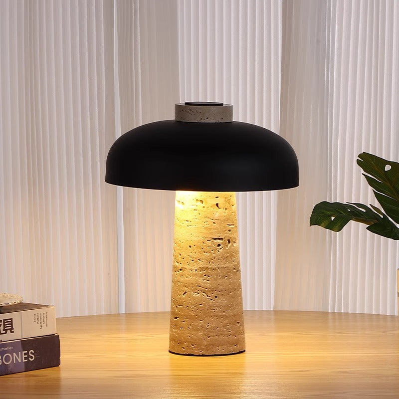 Travenza Travertine Table Lamp