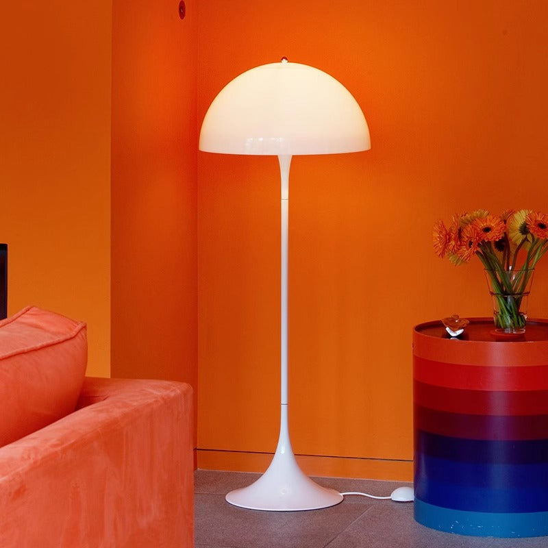 Panthella Floor Lamp And Panthella Table Lamp