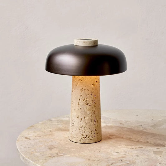 Travenza Travertine Table Lamp