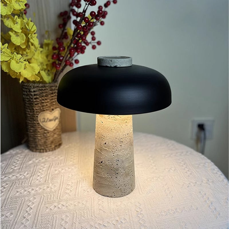 Travenza Travertine Table Lamp