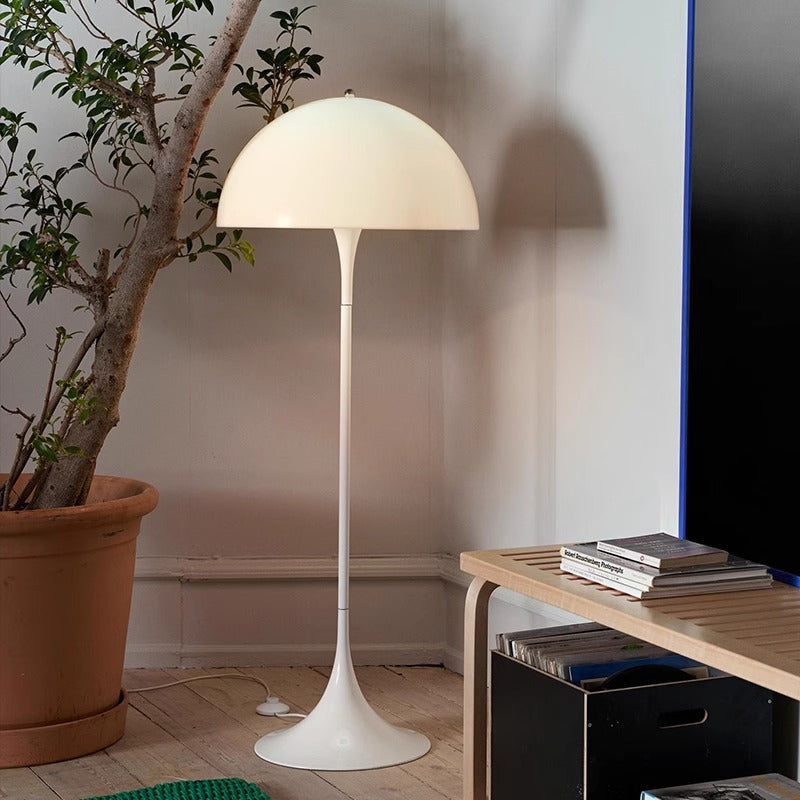 Panthella Floor Lamp And Panthella Table Lamp