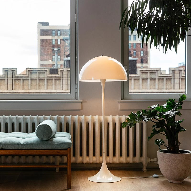 Panthella Floor Lamp And Panthella Table Lamp