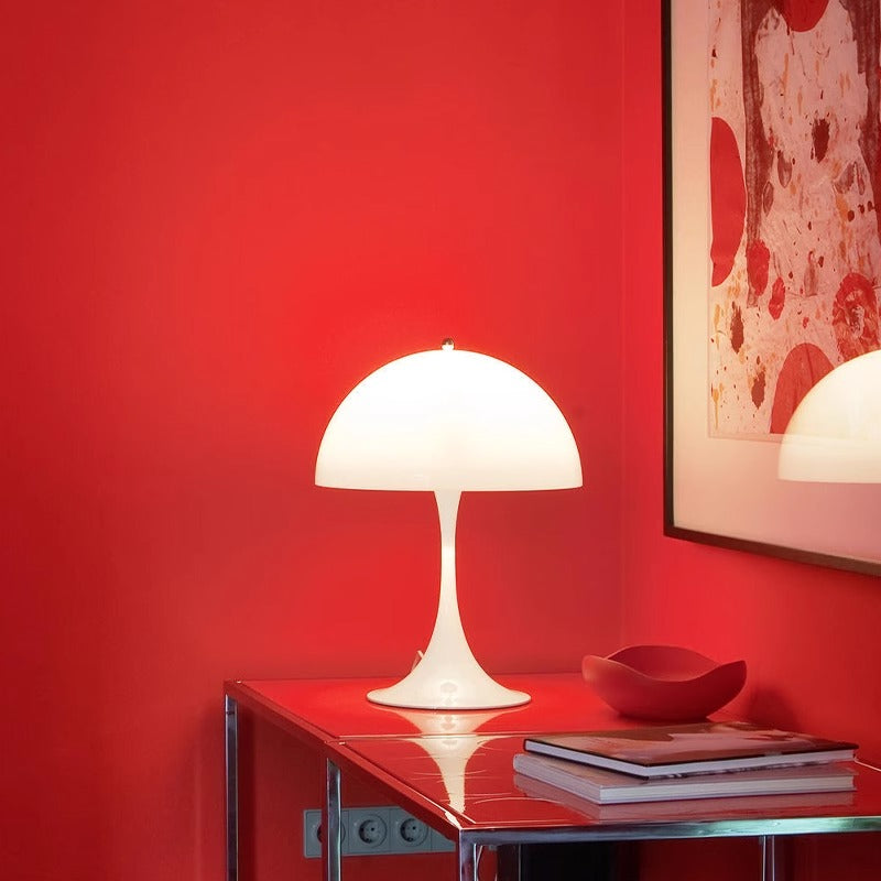 Panthella Floor Lamp And Panthella Table Lamp